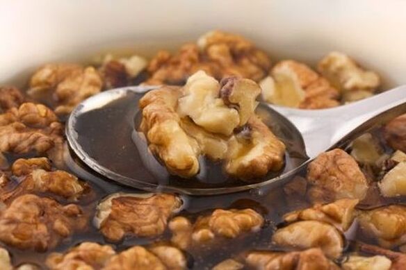 μέλι και ξηρούς καρπούς για δραστικότητα